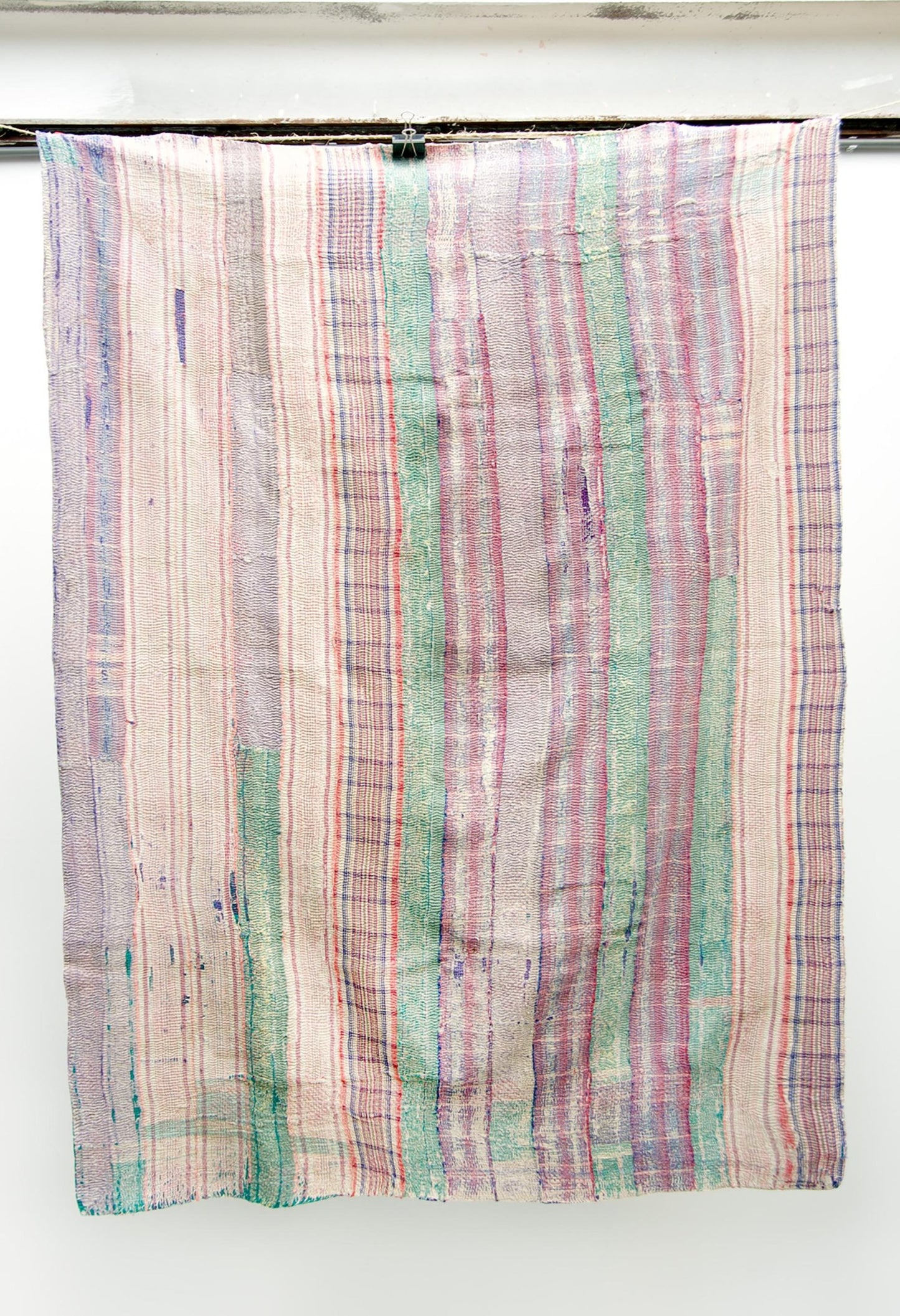 Vintage Kantha Stitch Blanket