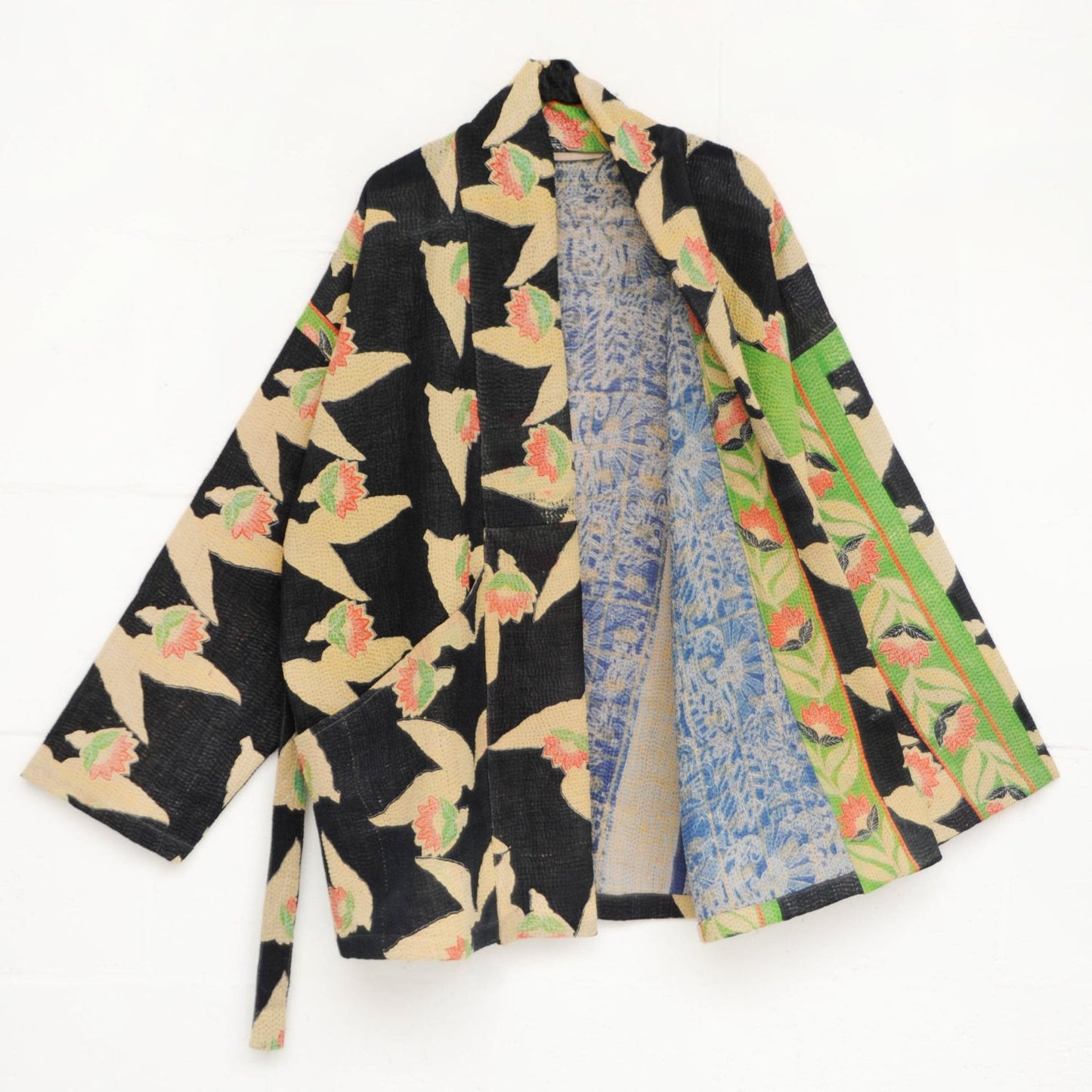 Kantha Stitch Kimono jacket