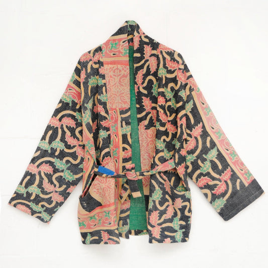 Kantha Stitch Kimono jacket