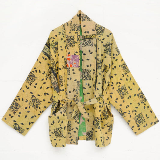 Kantha Stitch Kimono jacket