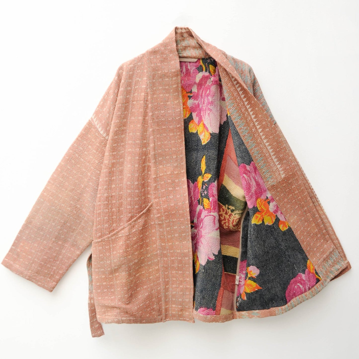 Kantha Stitch Kimono jacket