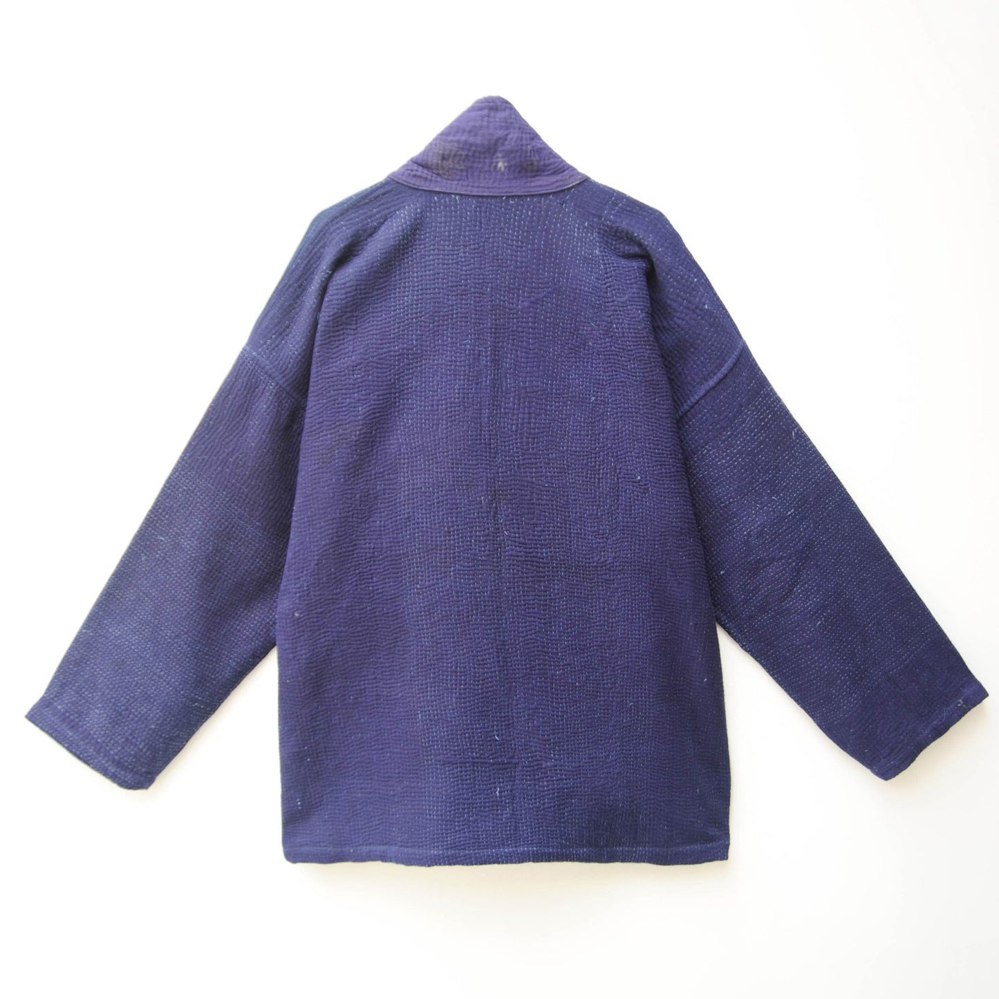 Kantha Stitch indigo Kimono jacket