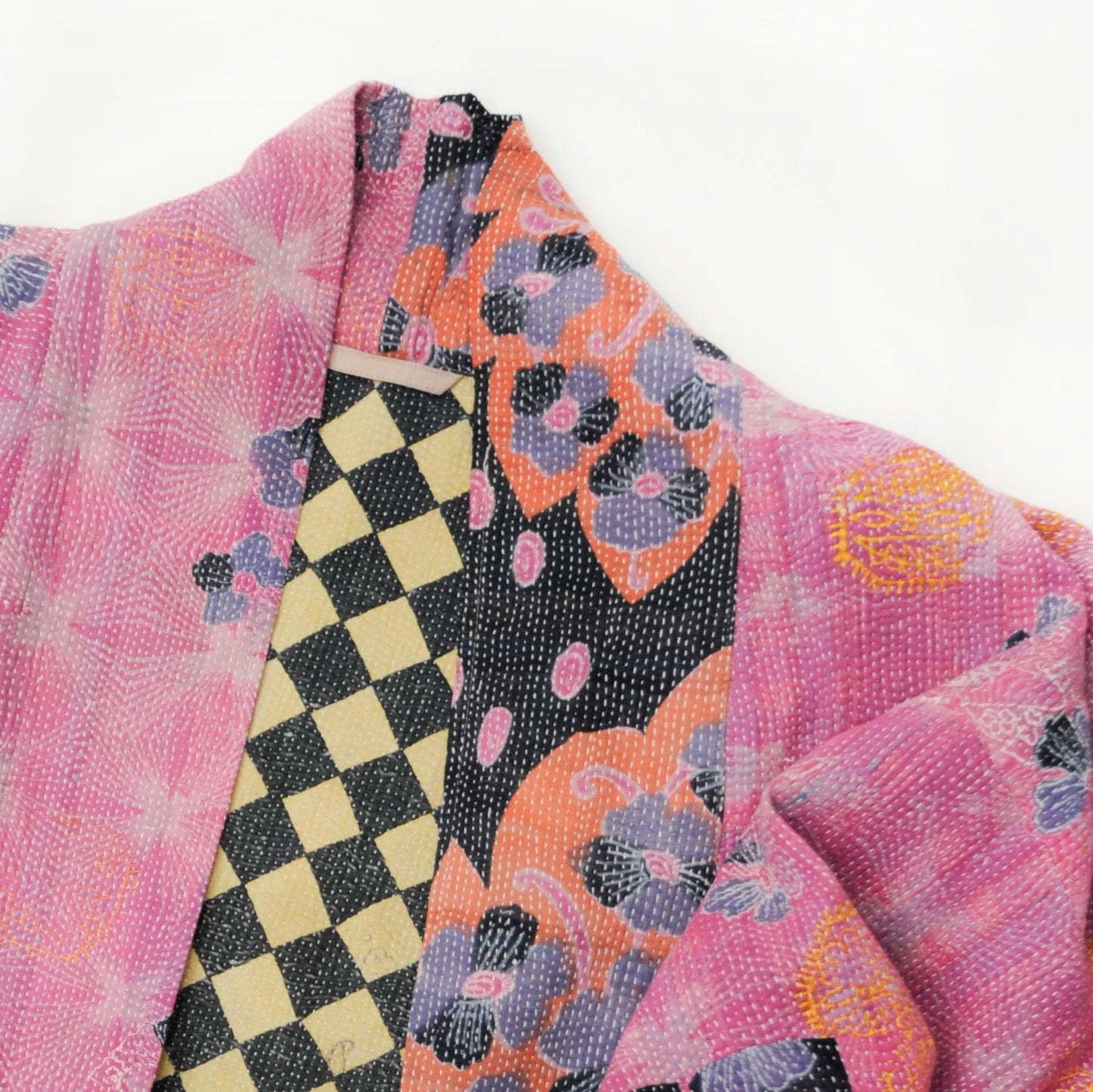 Kantha Stitch Kimono jacket