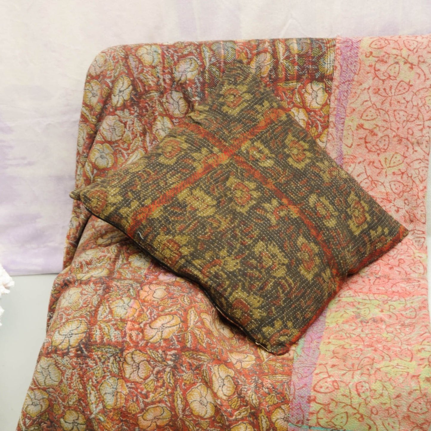 Kantha Cushion cover 50x50